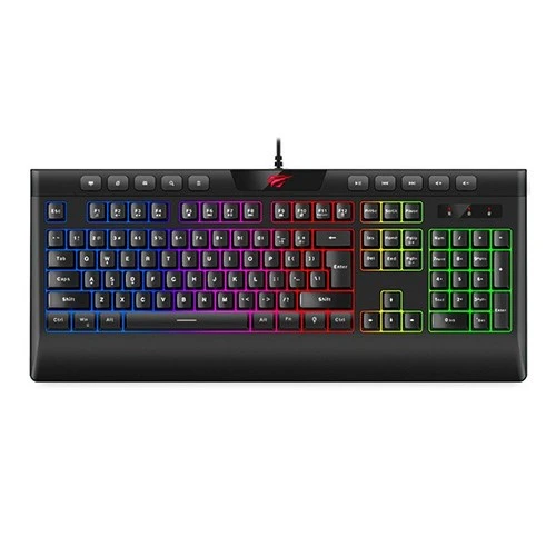 havit Kb487L RGB Backlit membrane keyboard